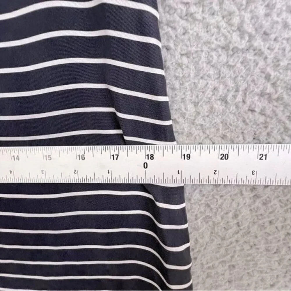 KATE SPADE WOMENS DRESS BLACK WITH WHITE STRIPES SIZE 4